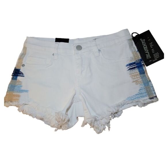 Blank NYC The Astor White Cut-Off Shorts - Picture 2 of 6